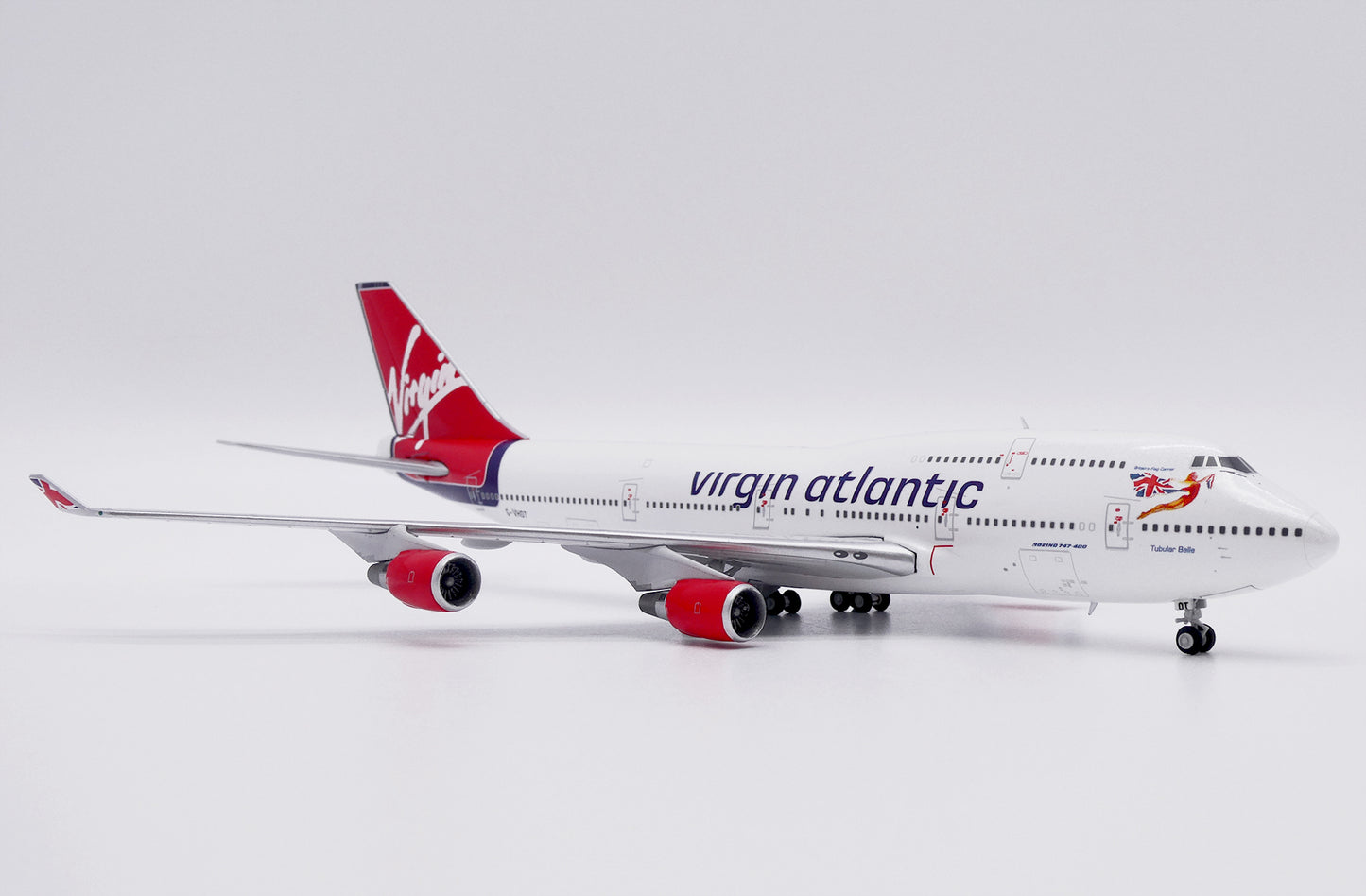 JC WINGS B747-400 VIRGIN ATLANTIC "TUBULAR BELLE" REG: G-VHOT