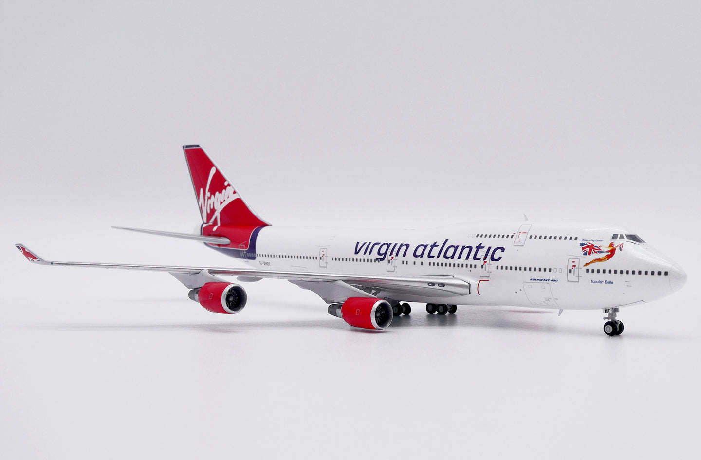 JC WINGS B747-400 VIRGIN ATLANTIC "TUBULAR BELLE" REG: G-VHOT