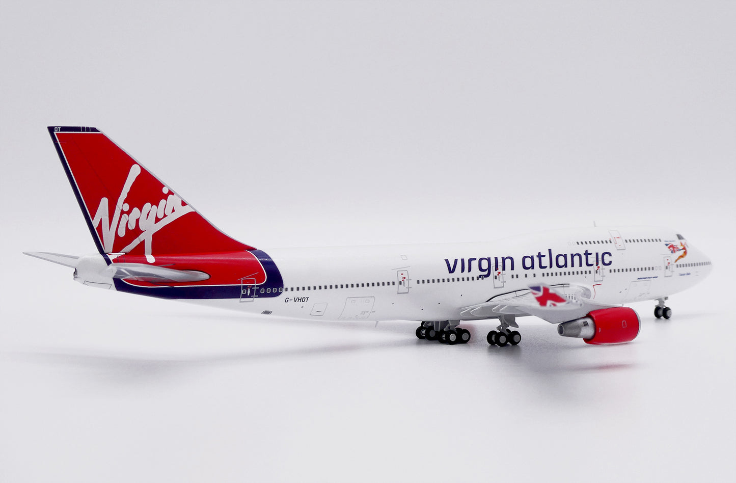 JC WINGS B747-400 VIRGIN ATLANTIC "TUBULAR BELLE" REG: G-VHOT