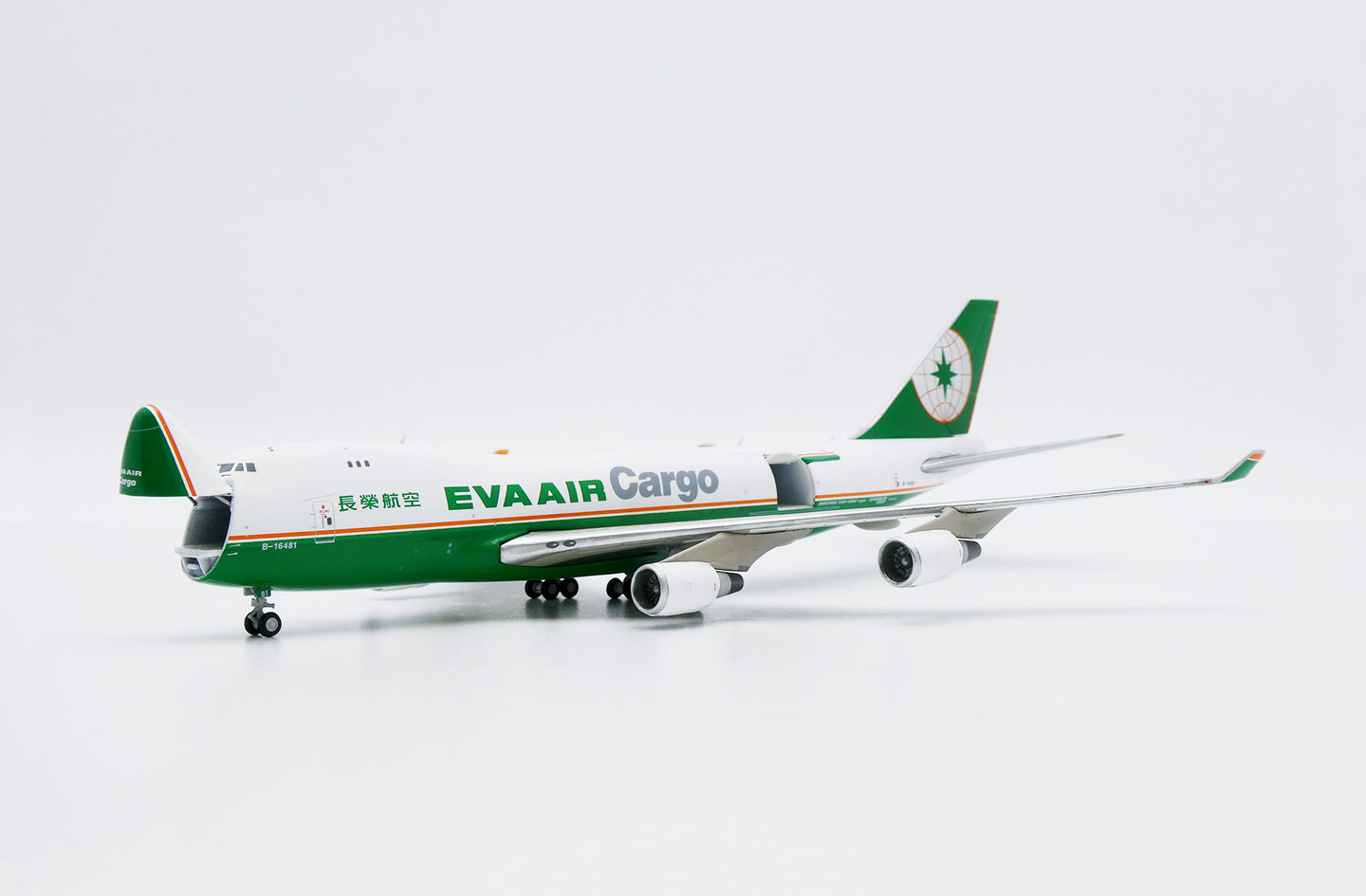 JC WINGS B747-400F EVA AIR CARGO (INTERACTIVE SERIES) REG: B-16481