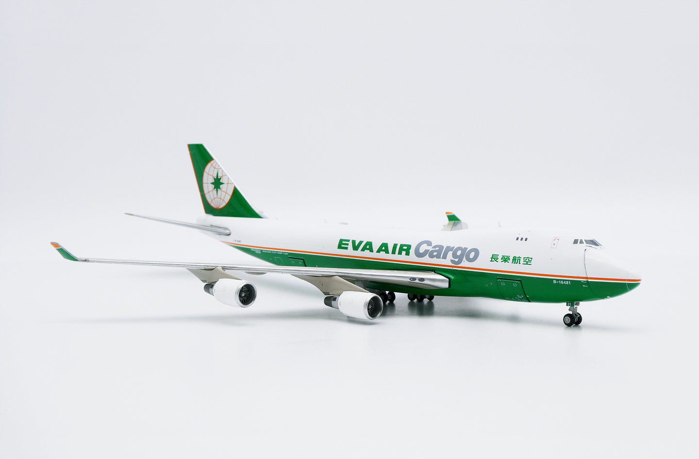 JC WINGS B747-400F EVA AIR CARGO (INTERACTIVE SERIES) REG: B-16481