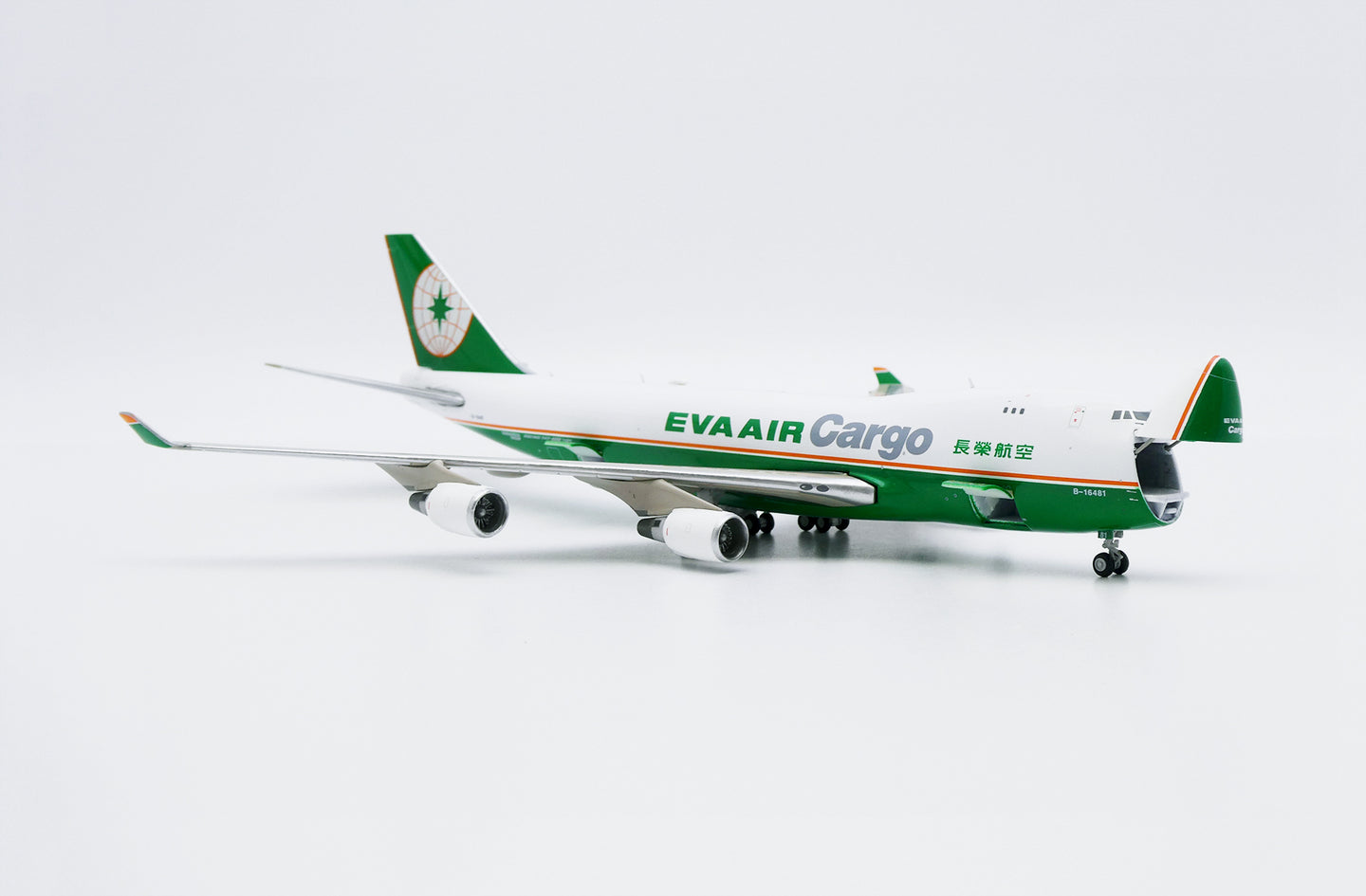 JC WINGS B747-400F EVA AIR CARGO (INTERACTIVE SERIES) REG: B-16481