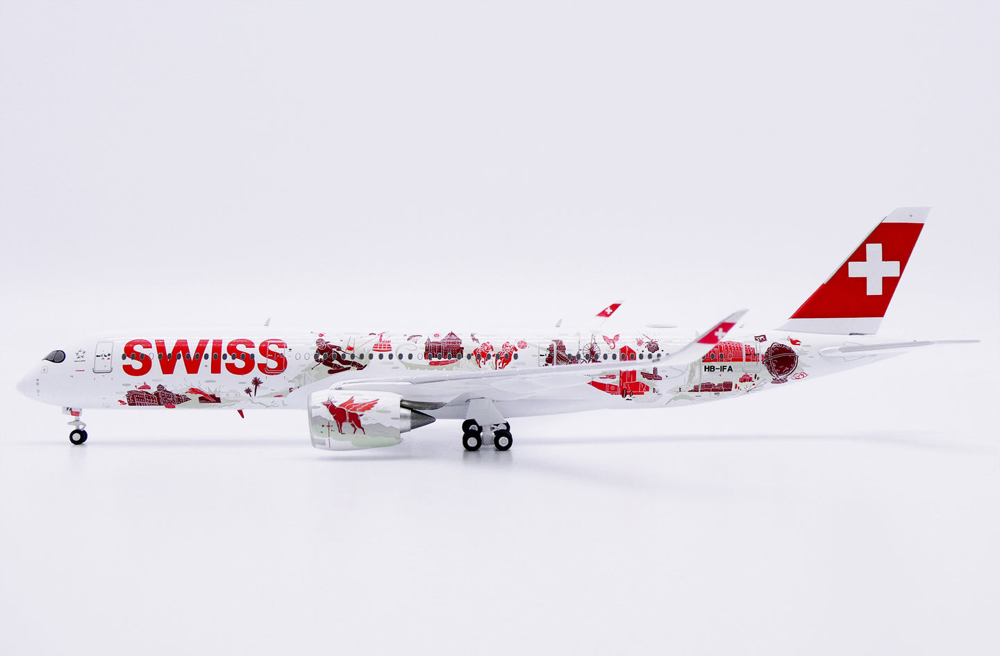 JC WINGS A350-900XWB SWISS WANDERLUST REG: HB-IFA