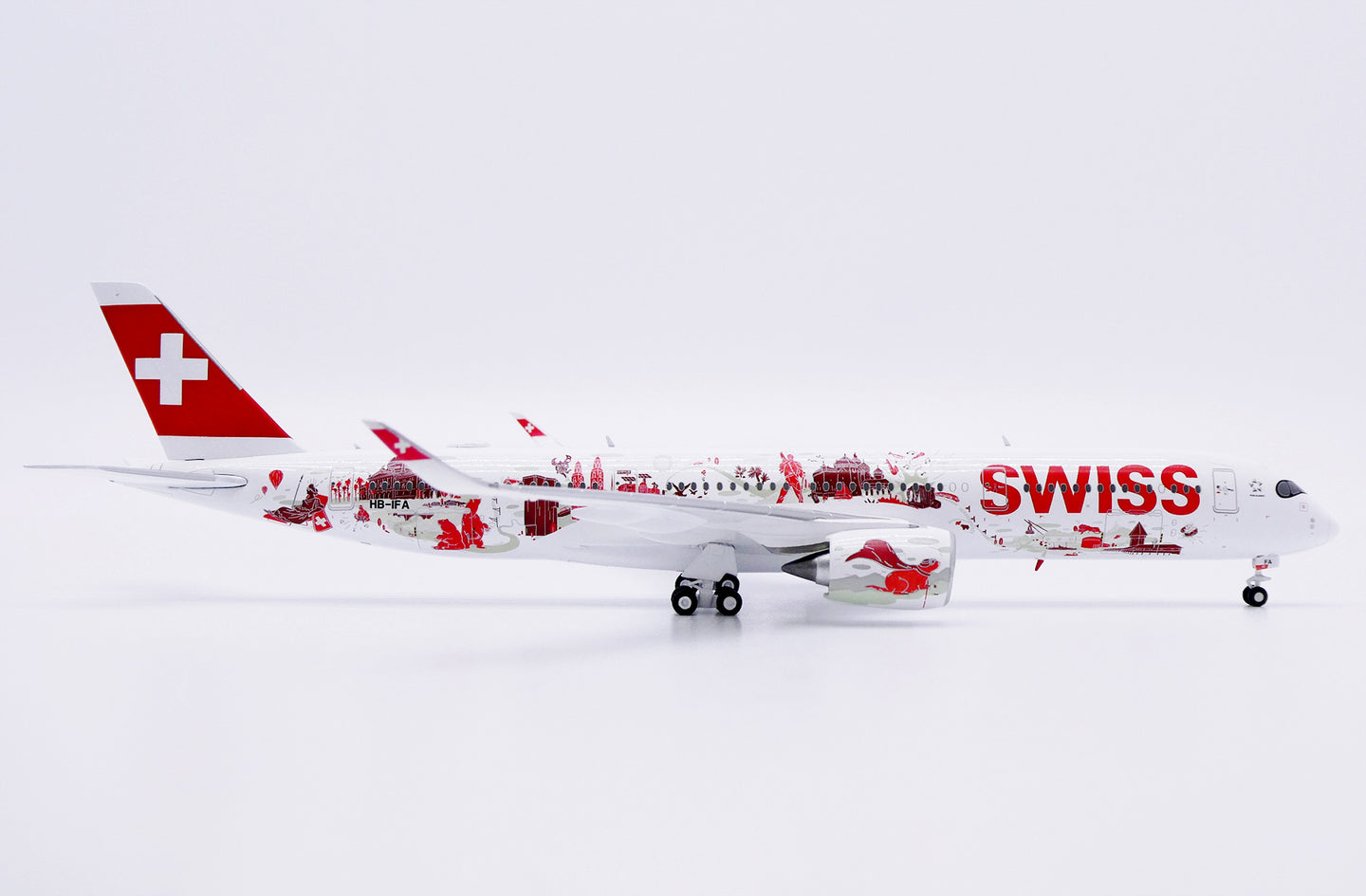 JC WINGS A350-900XWB SWISS WANDERLUST REG: HB-IFA