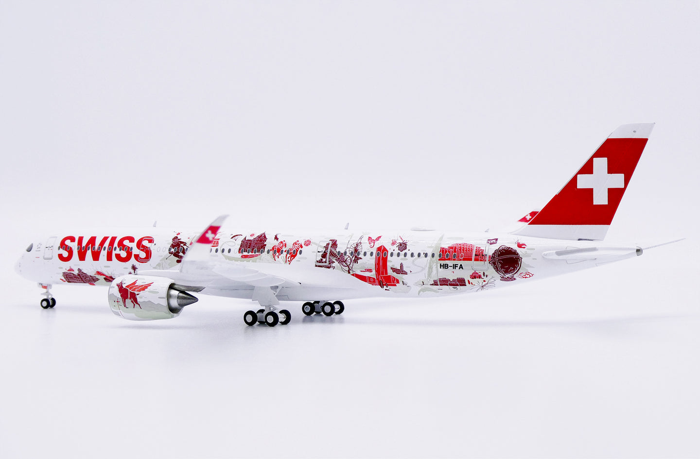 JC WINGS A350-900XWB SWISS WANDERLUST REG: HB-IFA