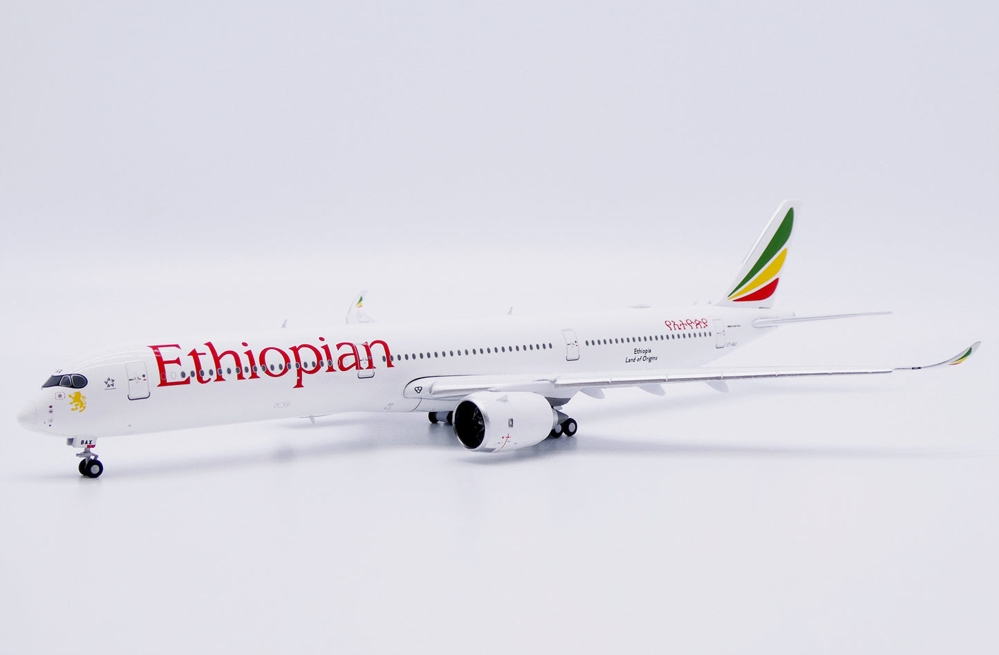 JC WINGS A350-1000XWB ETHIOPIAN AIRLINES (FLAPS DOWN) REG: ET-BAX