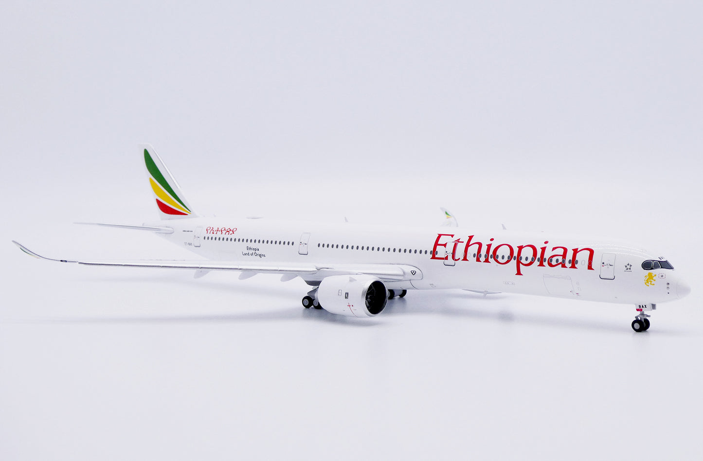 JC WINGS A350-1000XWB ETHIOPIAN AIRLINES (FLAPS DOWN) REG: ET-BAX