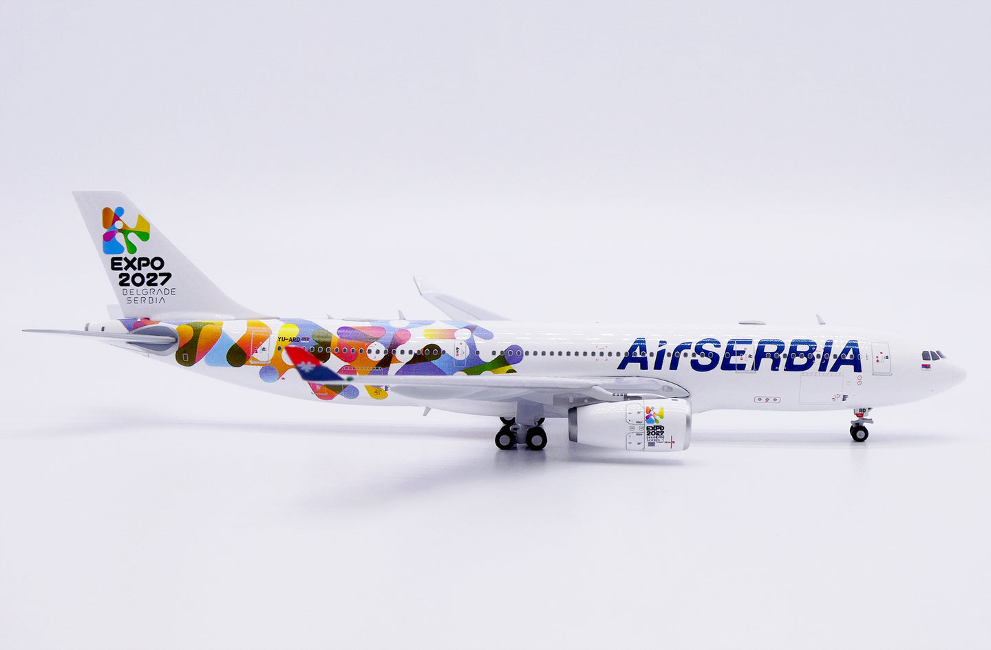 JC WINGS A330-200 AIR SERBIA "EXPO 2027" REG: YU-ARD