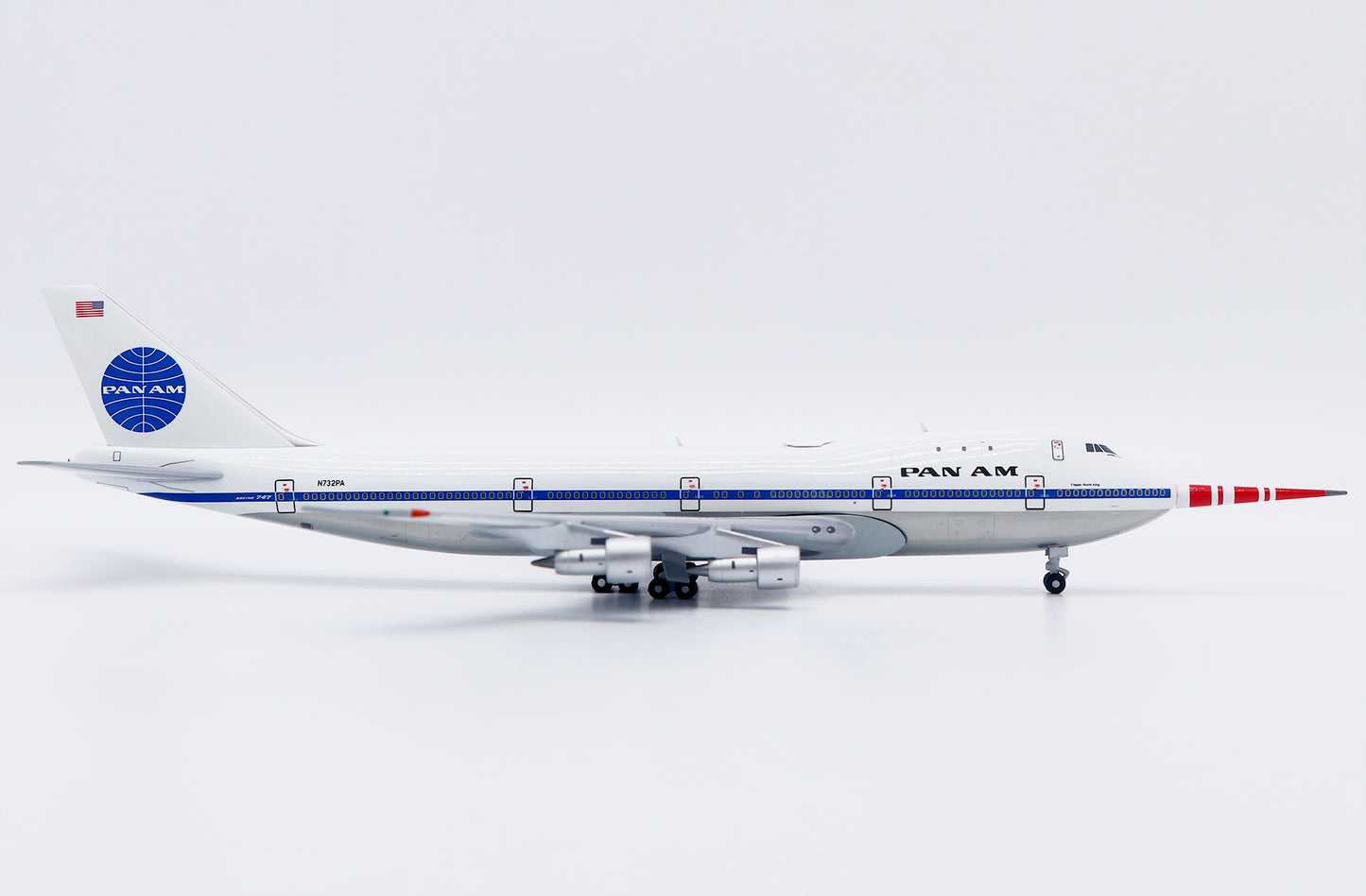 JC WINGS B747-100 PAN AM "CLIPPER STORM KING" REG: N732PA