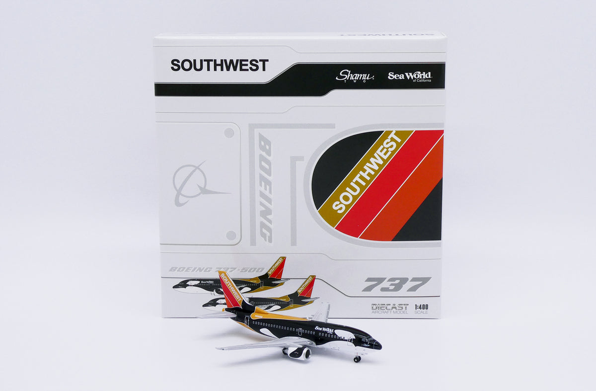JC WINGS B737-500 SOUTHWEST "SHAMU THREE - SEAWORLD OF OHIO" REG: N501SW