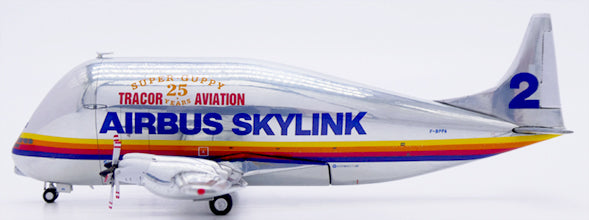 JC WINGS SKYLINK AERO SPACELINES 337SGT SUPER GUPPY TURBINE "TRACOR AVIATION 25 YEARS" REG: F-BPPA