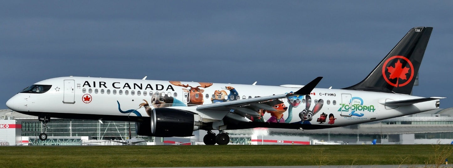 JC WINGS A220-300 AIR CANADA "ZOOTOPIA" 2 REG: C-FHMO