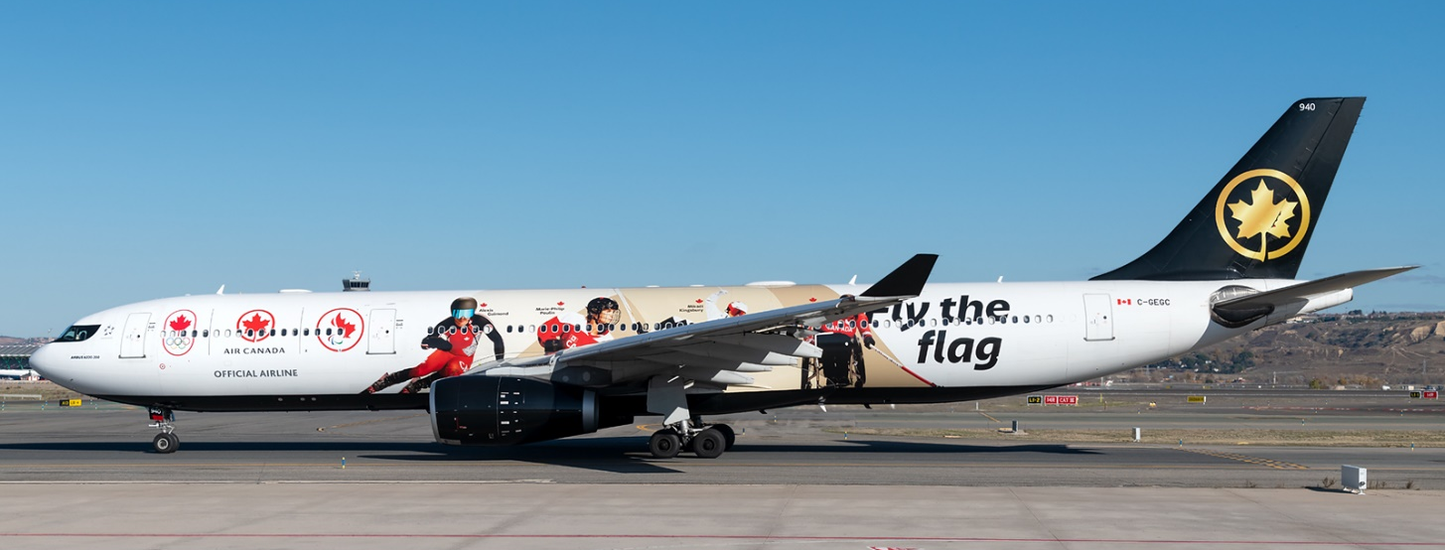 JC WINGS A330-300 AIR CANADA "FLY THE FLAG" REG: C-GEGC