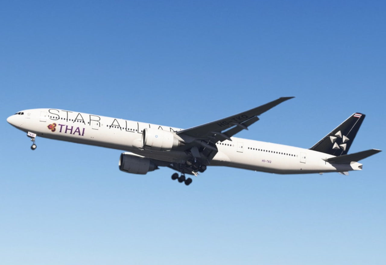 JC WINGS B777-300ER THAI AIRWAYS "STAR ALLIANCE" REG: HS-TKQ