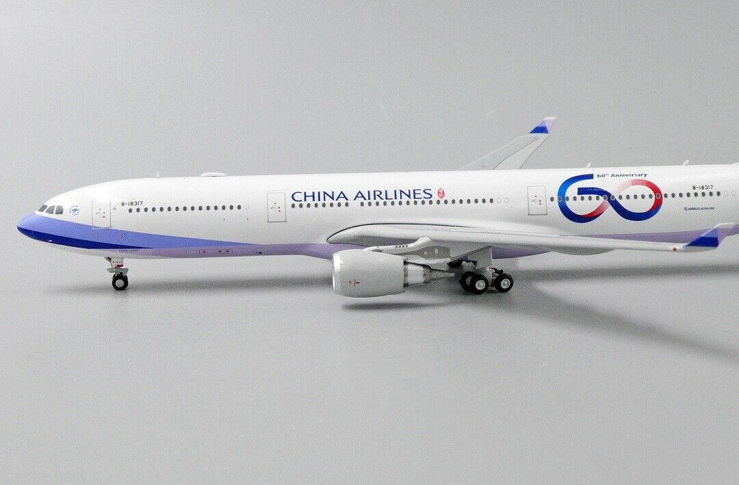 JC WINGS A330-300 CHINA AIRLINES 60TH ANNIVERSARY REG: B-18317