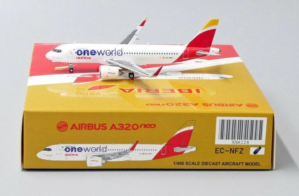 JC WINGS A320NEO IBERIA "ONEWORLD LIVERY" REG: EC-NFZ