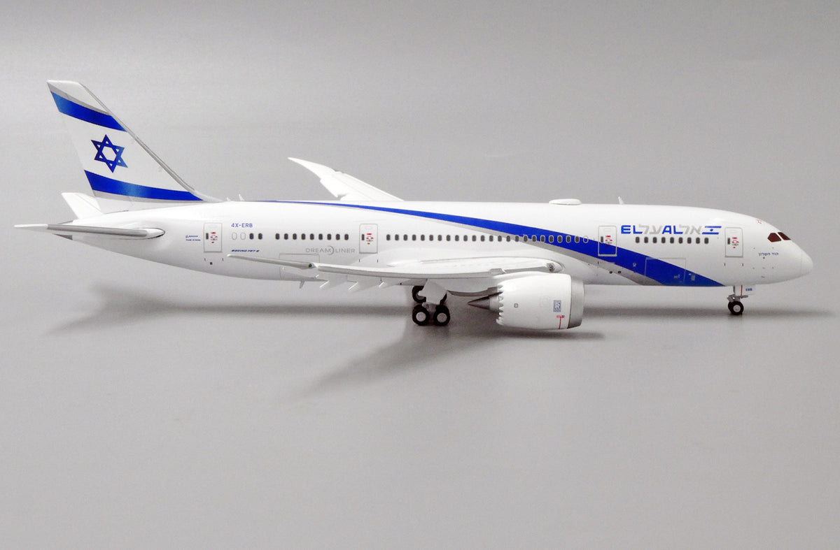 JC WINGS B787-8 DREAMLINER EL AL ISRAEL AIRLINES (FLAPS DOWN) REG: 4X-ERB
