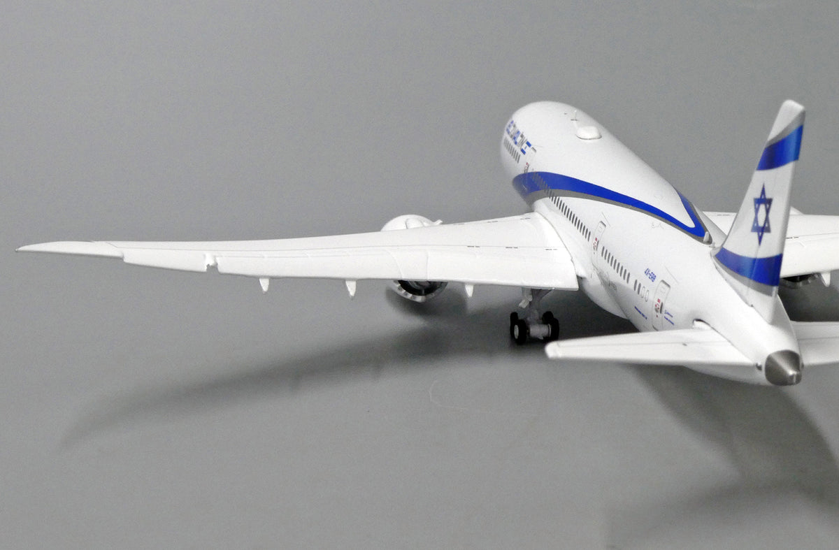 JC WINGS B787-8 DREAMLINER EL AL ISRAEL AIRLINES (FLAPS DOWN) REG: 4X-ERB