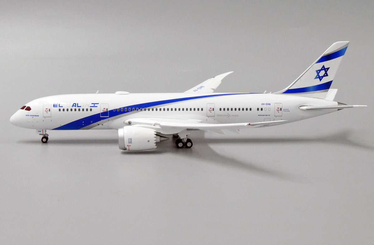 JC WINGS B787-8 DREAMLINER EL AL ISRAEL AIRLINES (FLAPS DOWN) REG: 4X-ERB