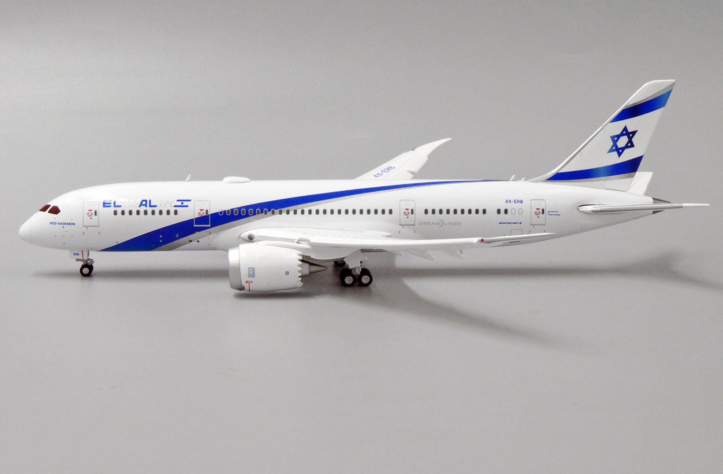 JC WINGS B787-8 DREAMLINER EL AL ISRAEL AIRLINES (FLAPS DOWN) REG: 4X-ERB