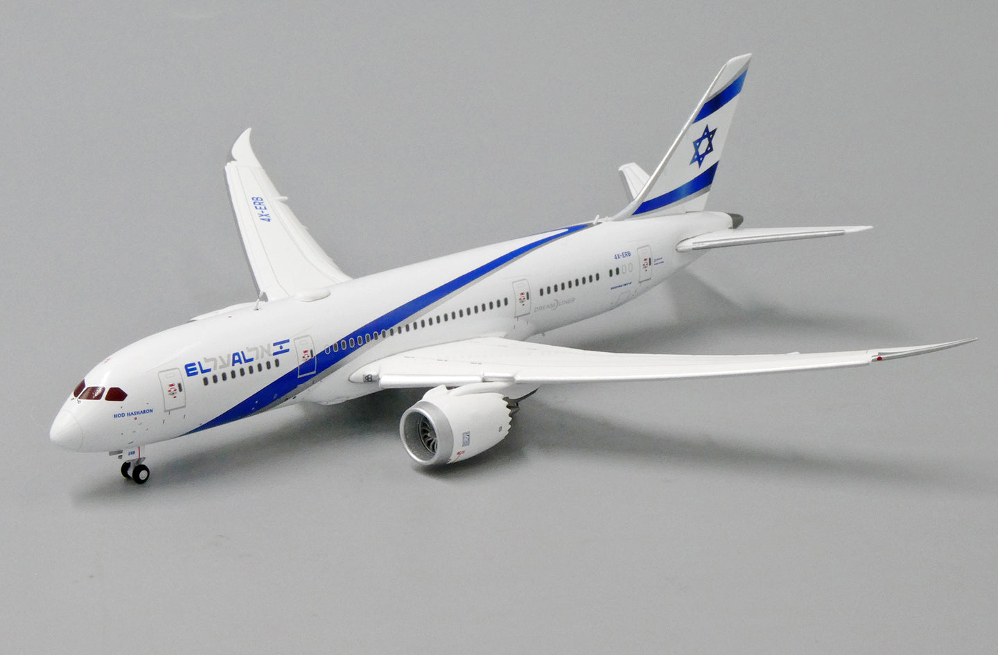 JC WINGS B787-8 DREAMLINER EL AL ISRAEL AIRLINES (FLAPS DOWN) REG: 4X-ERB