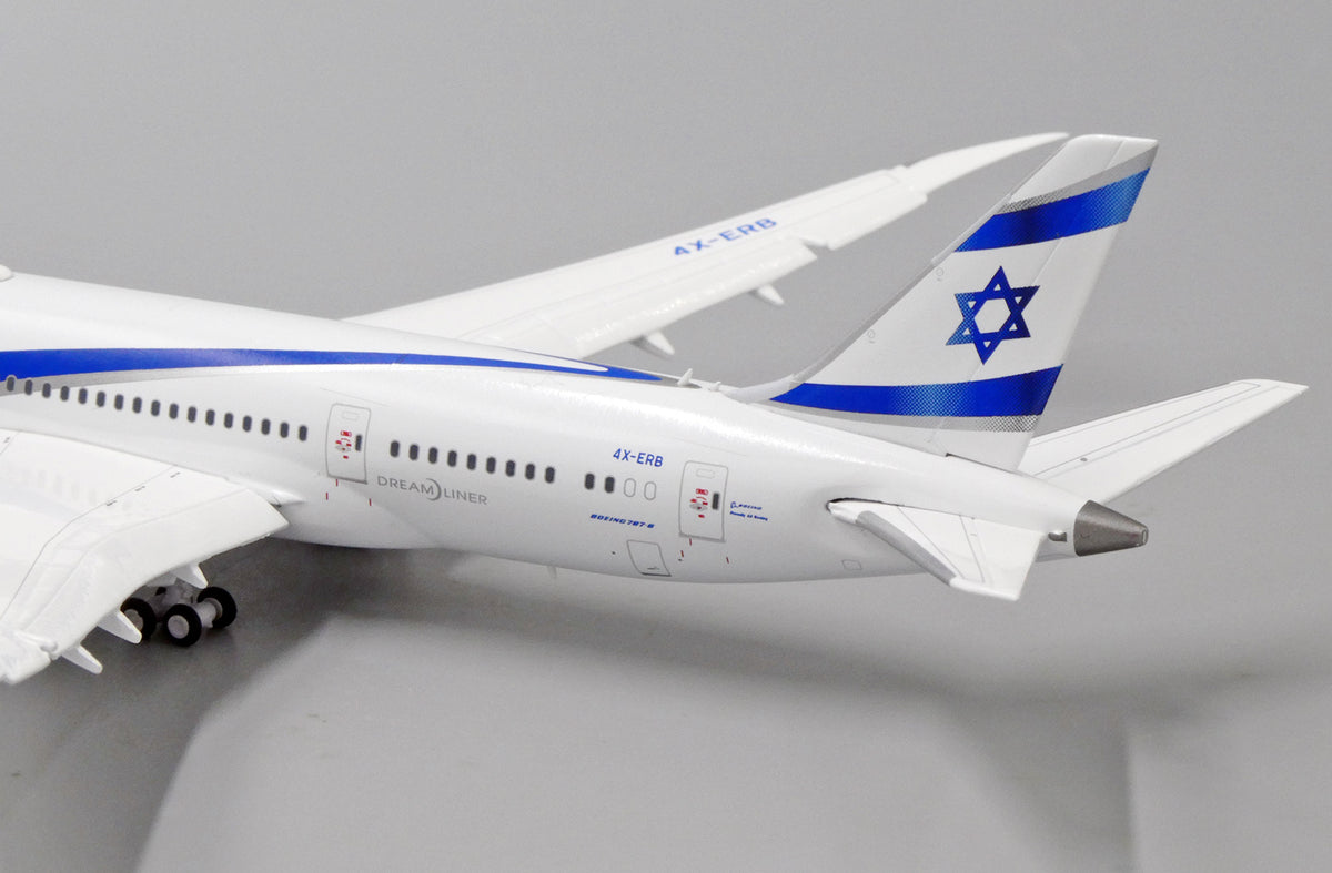 JC WINGS B787-8 DREAMLINER EL AL ISRAEL AIRLINES (FLAPS DOWN) REG: 4X-ERB