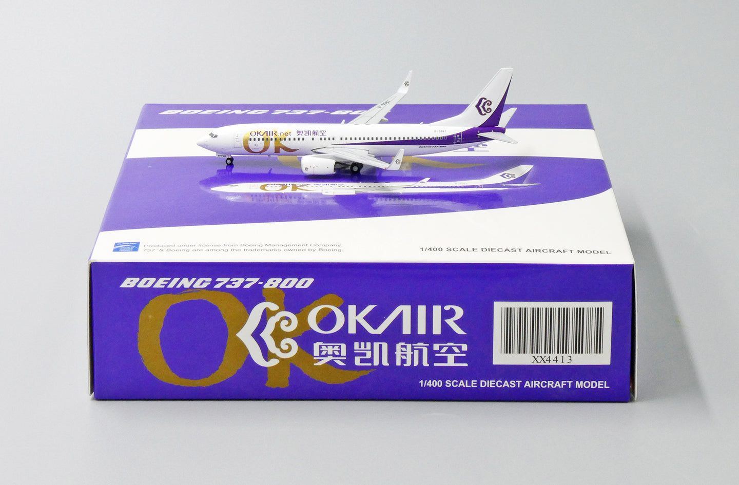 JC WINGS B737-800 OK AIR REG: B-5367
