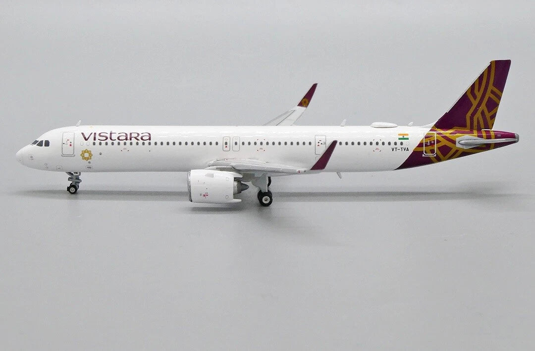 JCWINGS AIRBUS A321NEO VISTARA REG: VT-TVA