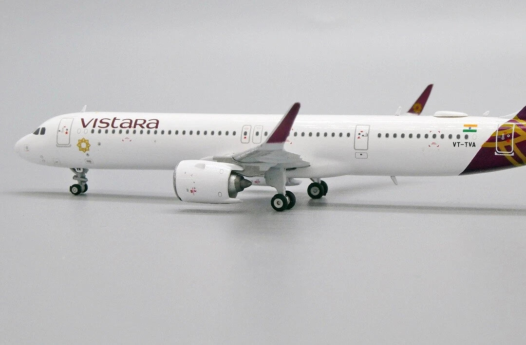 JCWINGS AIRBUS A321NEO VISTARA REG: VT-TVA