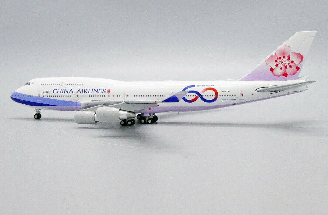 JC WINGS B747-400 CHINA AIRLINES "60TH ANNIVERSARY" REG: B-18210