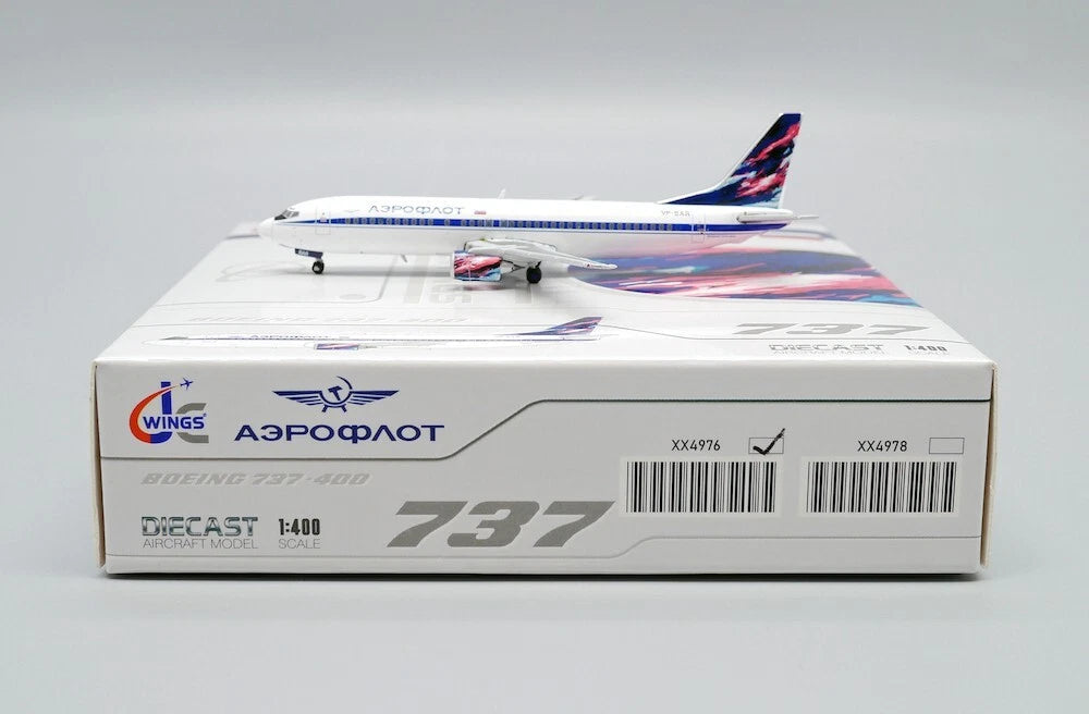JCWINGS  B737-400 AEROFLOT REG: VP-BAR