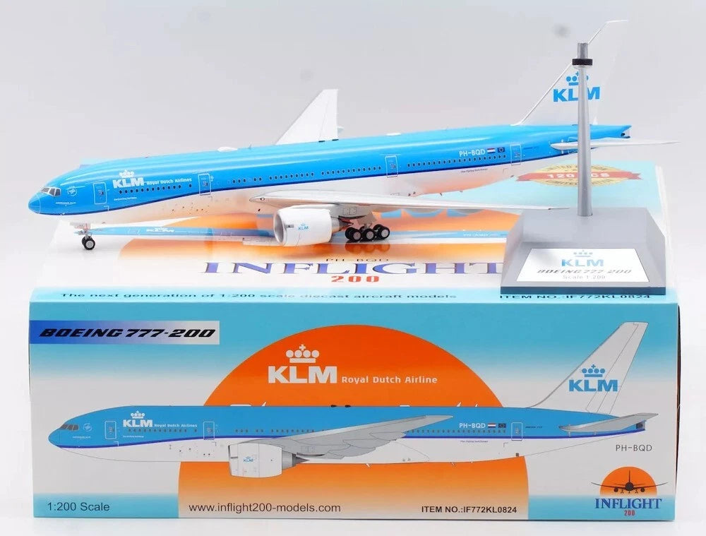INFLIGHT 200 B777-206/ER ROYAL DUTCH AIRLINES (KLM) REG: PH-BQD