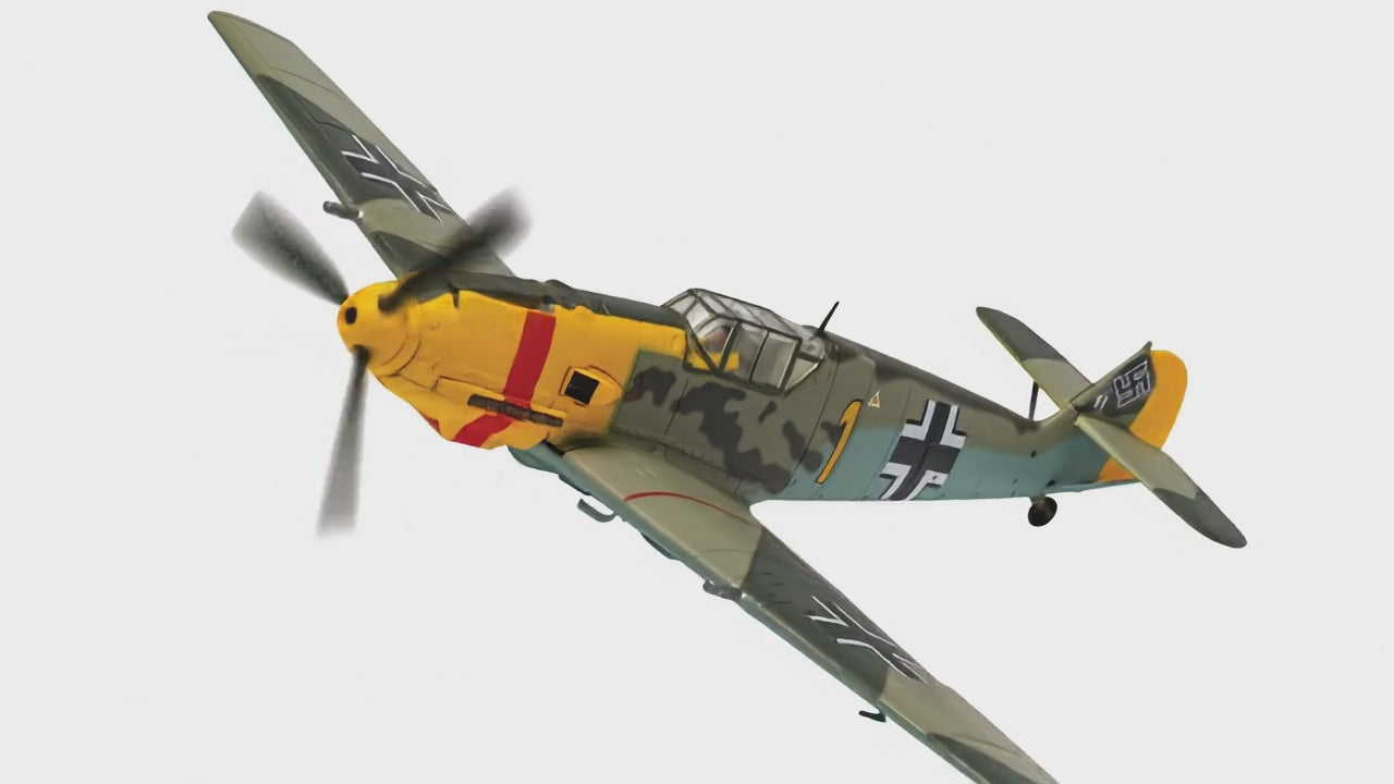 CORGI BF109E-4/B "YELLOW 1" OBERLEUTNANT "WALTER RUPP" (BATTLE OF BRITAIN 85)