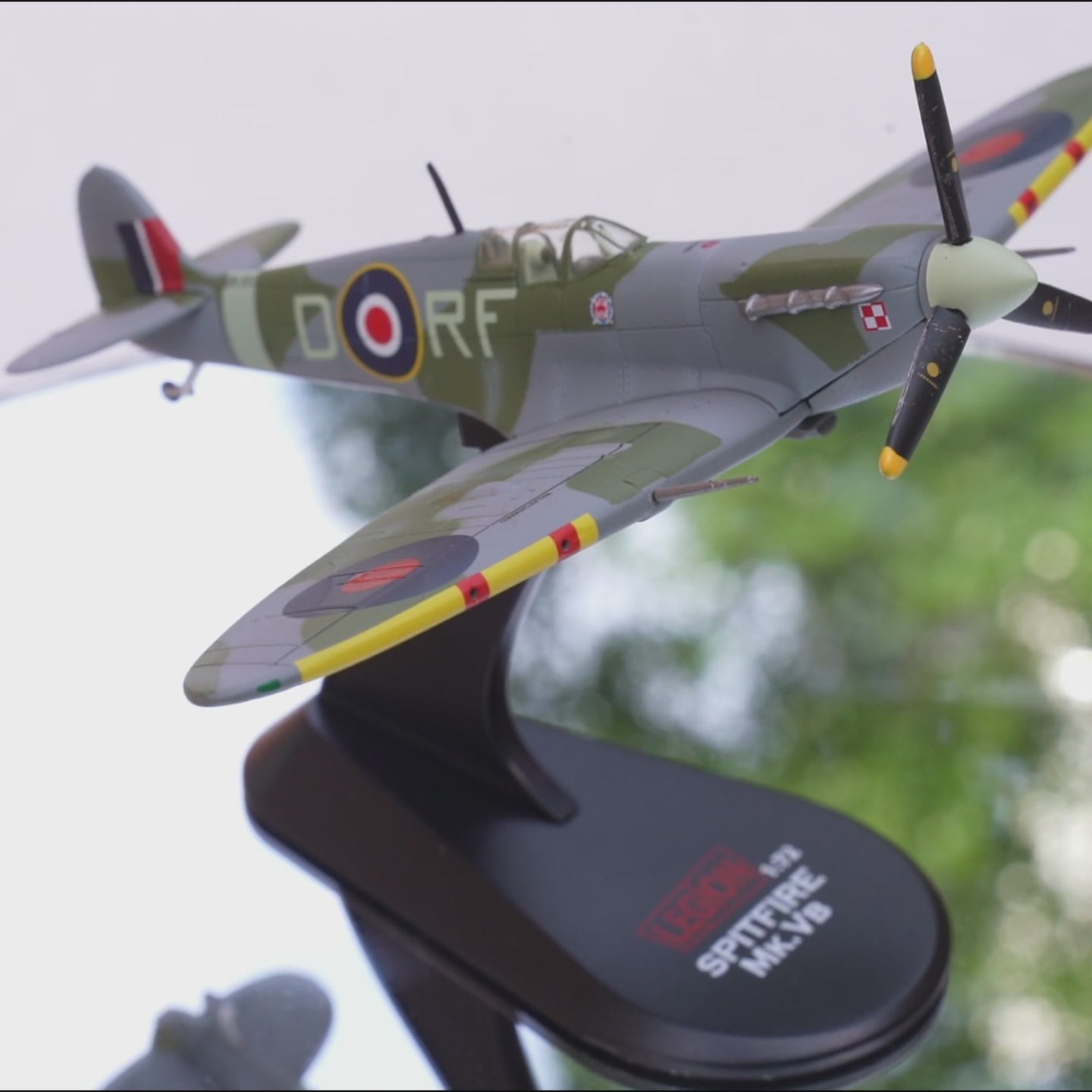 PANZERKAMPF SPITFIRE MK.VB EN951 RF.D NO.303 SQN RAF SEPT 1942 S/LDR JAN ZUMBACH