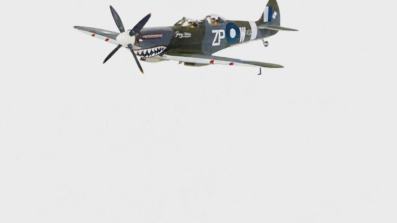 CORGI SPITFIRE T.9 TE308 (G-AWGB) "GREY NURSE" SHARKMOUTH