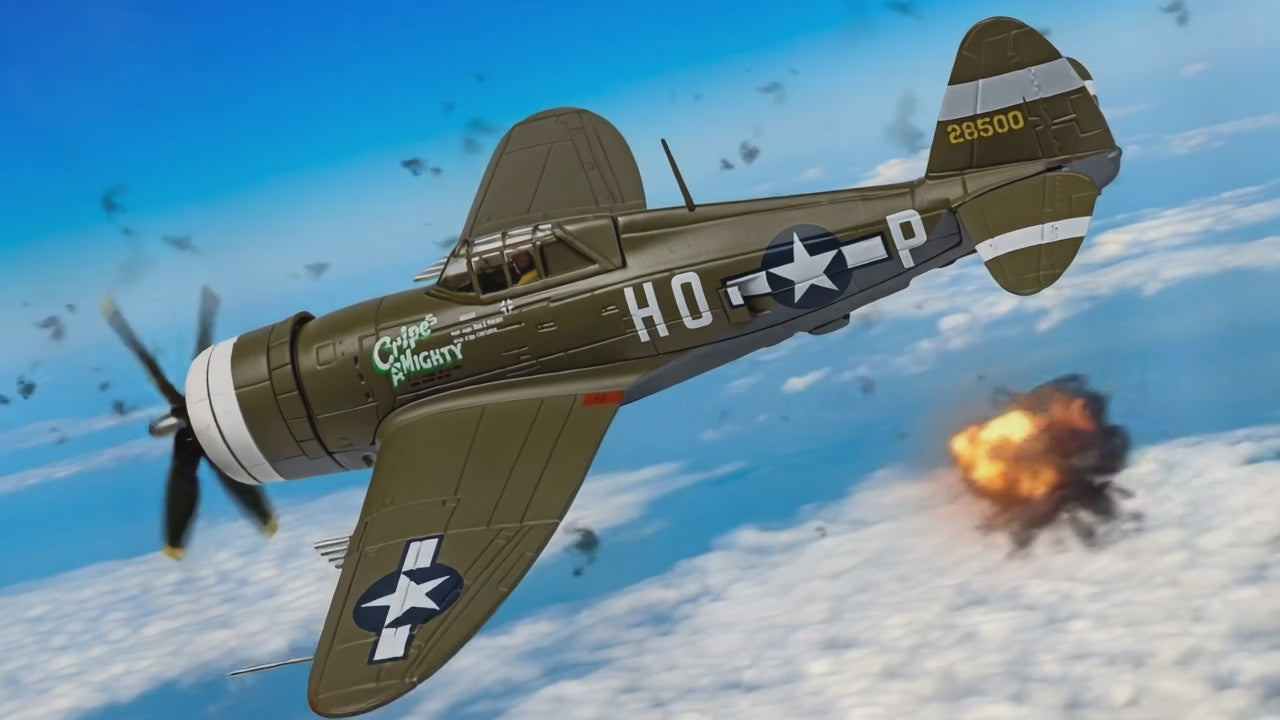 CORGI P-47D THUNDERBOLT 42-8500/HO-P "CRIPES A MIGHTY"