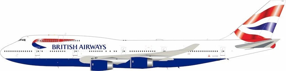WB MODELS B747-436 BRITISH AIRWAYS REG: G-CIVO