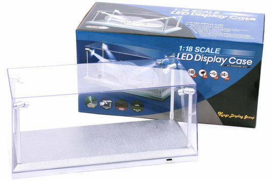 TRIPLE 9 DISPLAY CASE LED 4 ADJUSTABLE LIGHTS 35 X 15 X 16CM