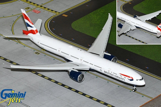 GEMINI JETS B777-300ER BRITISH AIRWAYS REG: G-STBH (FLAPS DOWN)
