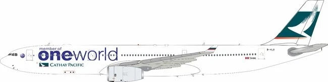 AVIATION 400 A330-343 CATHAY PACIFIC REG: B-HLU