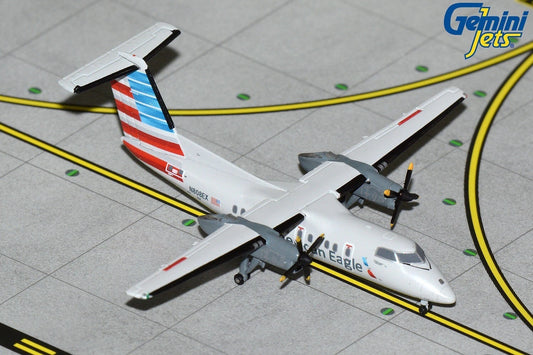 GEMINI JETS DASH 8-100 AMERICAN EAGLE PIEDMONT AIRLINES REG: N808EX