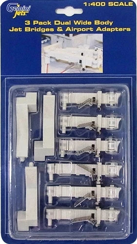 GEMINIJETS 3 X DUAL WIDE BODY JET AIR BRIDGES