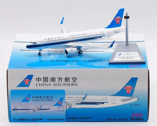 AVIATION 200 A320-251N CHINA SOUTHERN AIRLINES REG: B-301A
